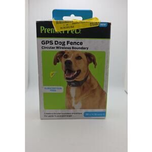 Premier Pet GPS Dog Fence Circular Wireless Boundary Collar System